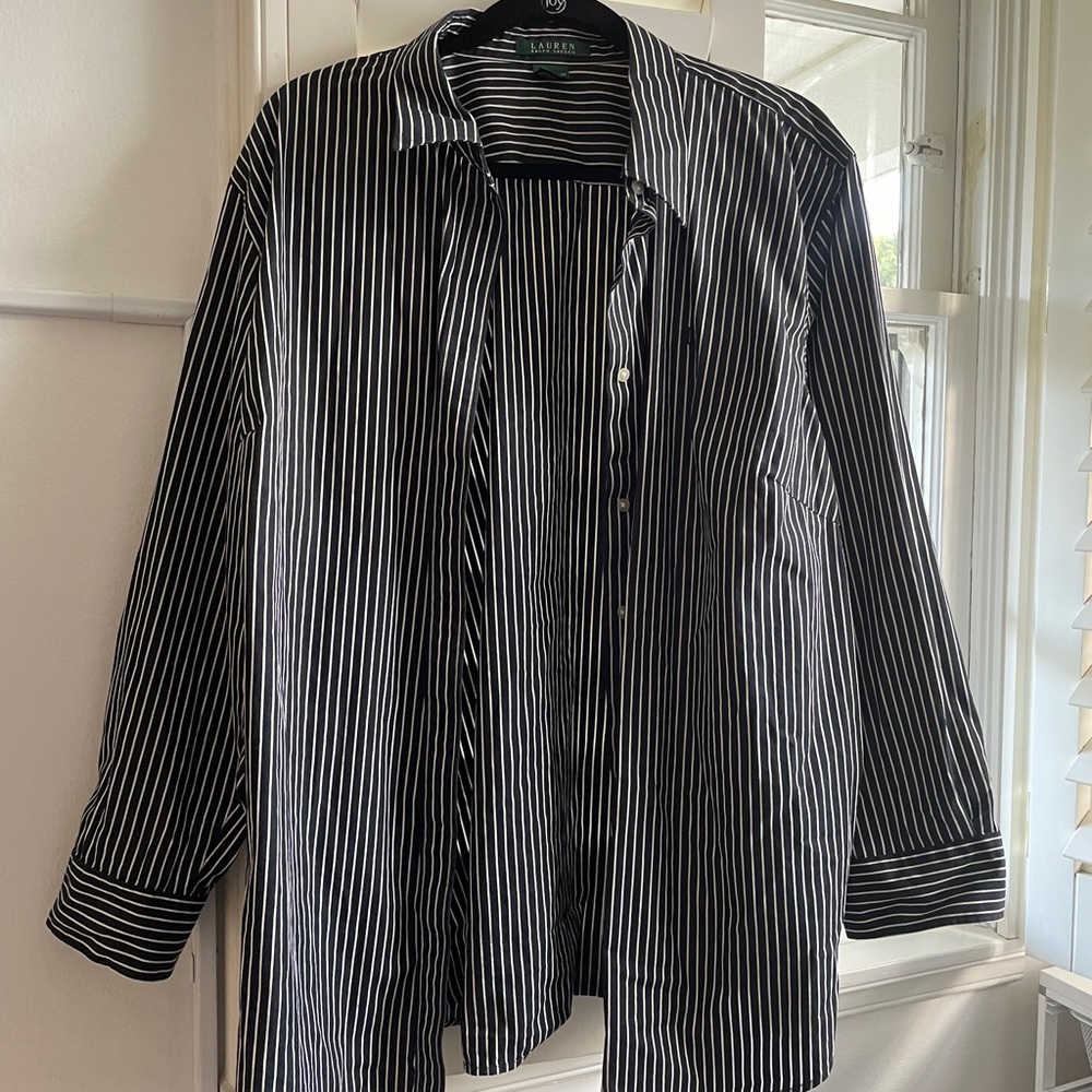 Ralph Lauren Striped Button Up/